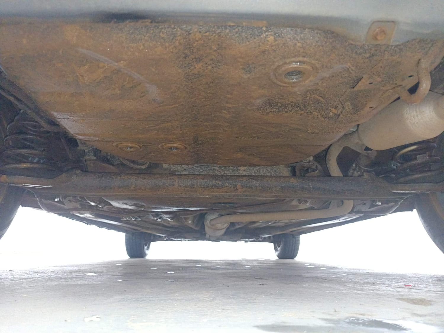 Used 2023 Maruti Suzuki Celerio VXi CNG Cng Manual extra REAR UNDERBODY VIEW (TAKEN FROM REAR)