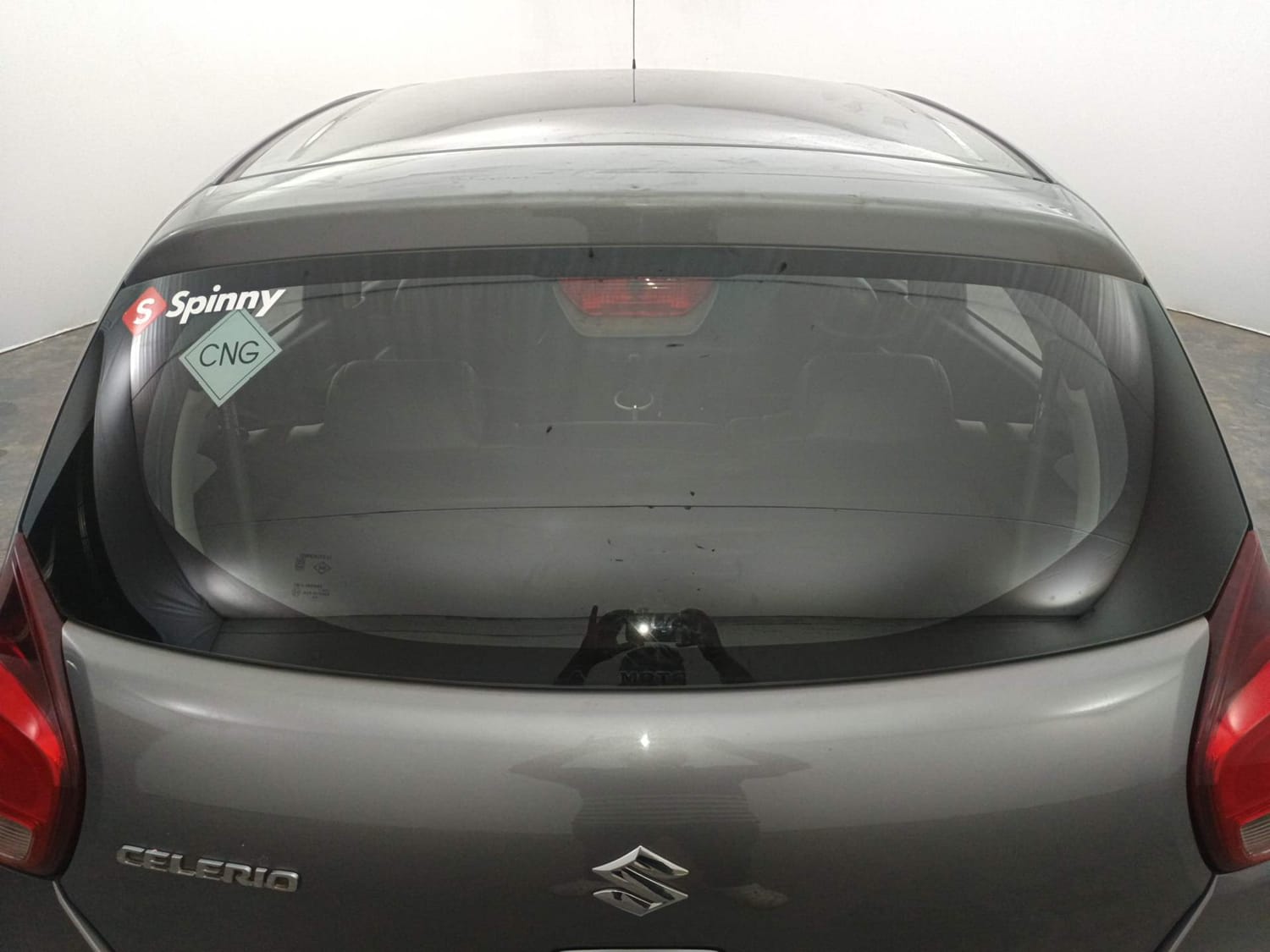 Used 2023 Maruti Suzuki Celerio VXi CNG Cng Manual exterior BACK WINDSHIELD VIEW