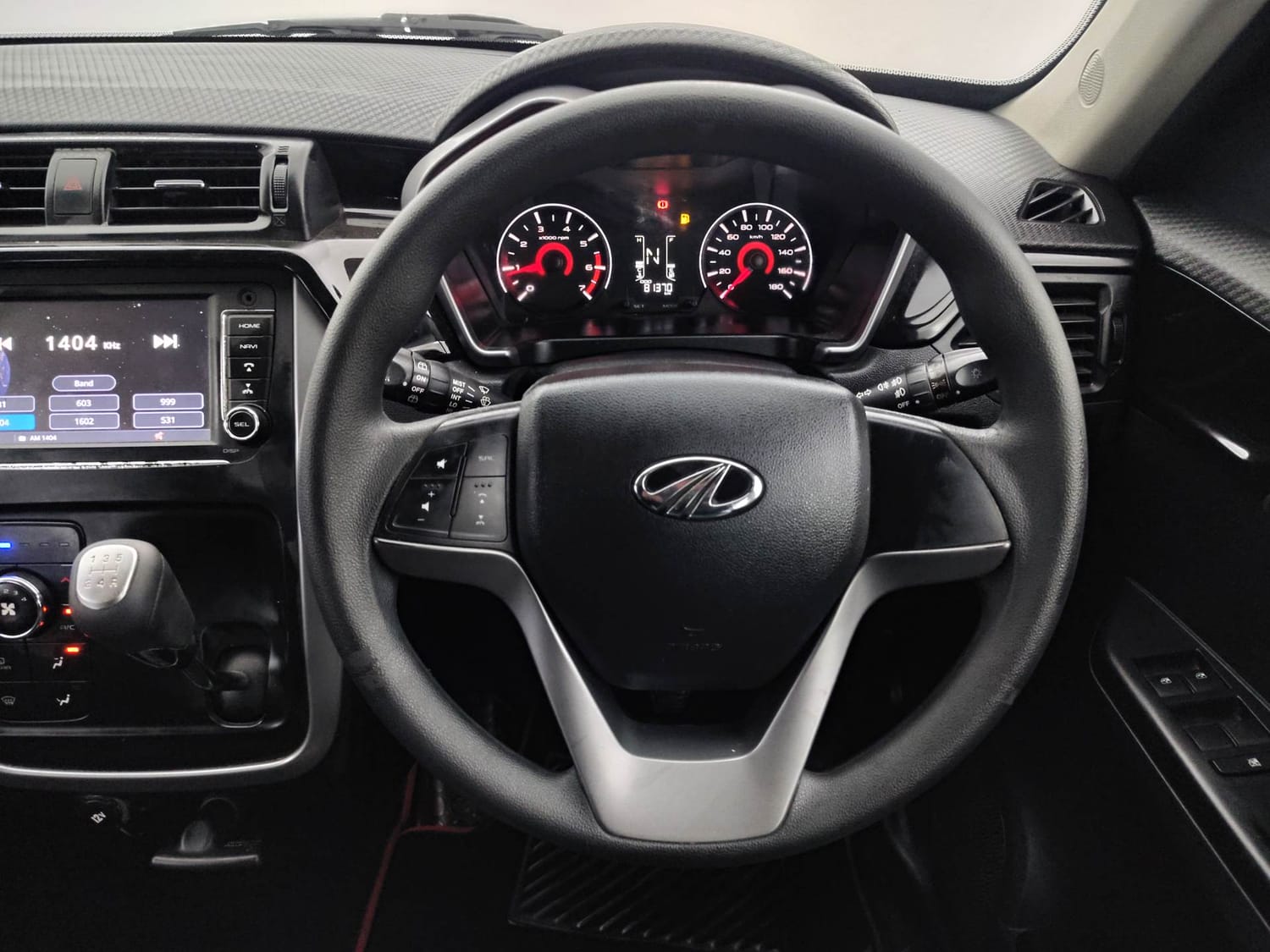 Used 2018 Mahindra KUV100 NXT K8 6 STR Petrol Manual interior STEERING VIEW