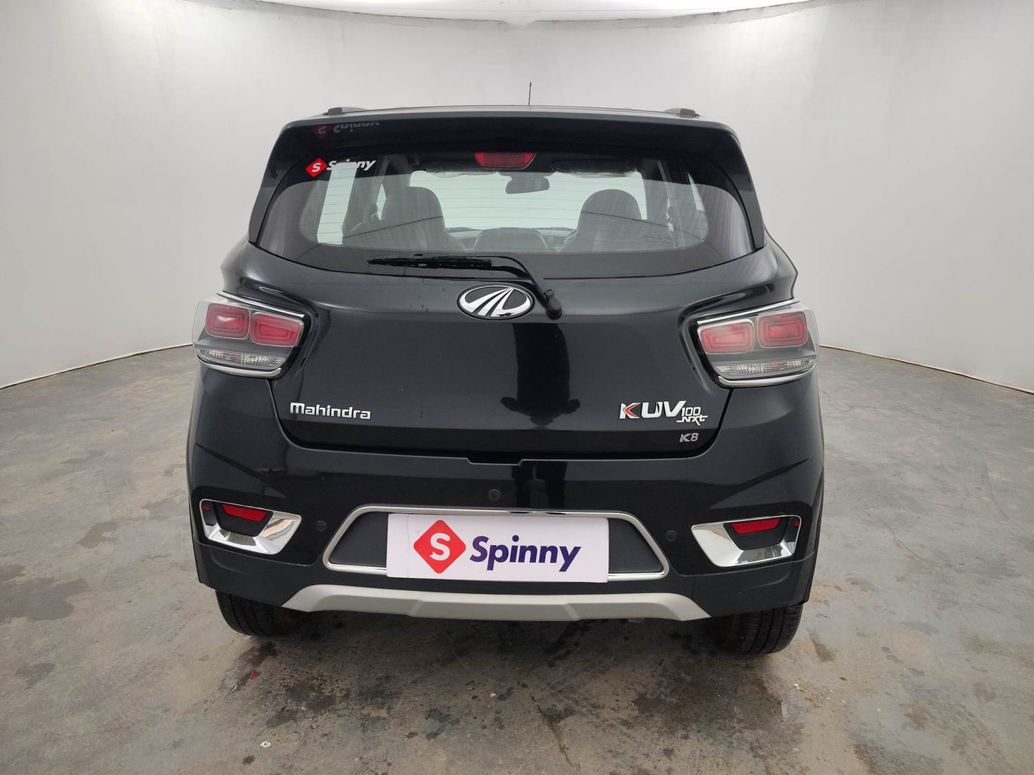 Used 2018 Mahindra KUV100 NXT K8 6 STR Petrol Manual exterior BACK VIEW