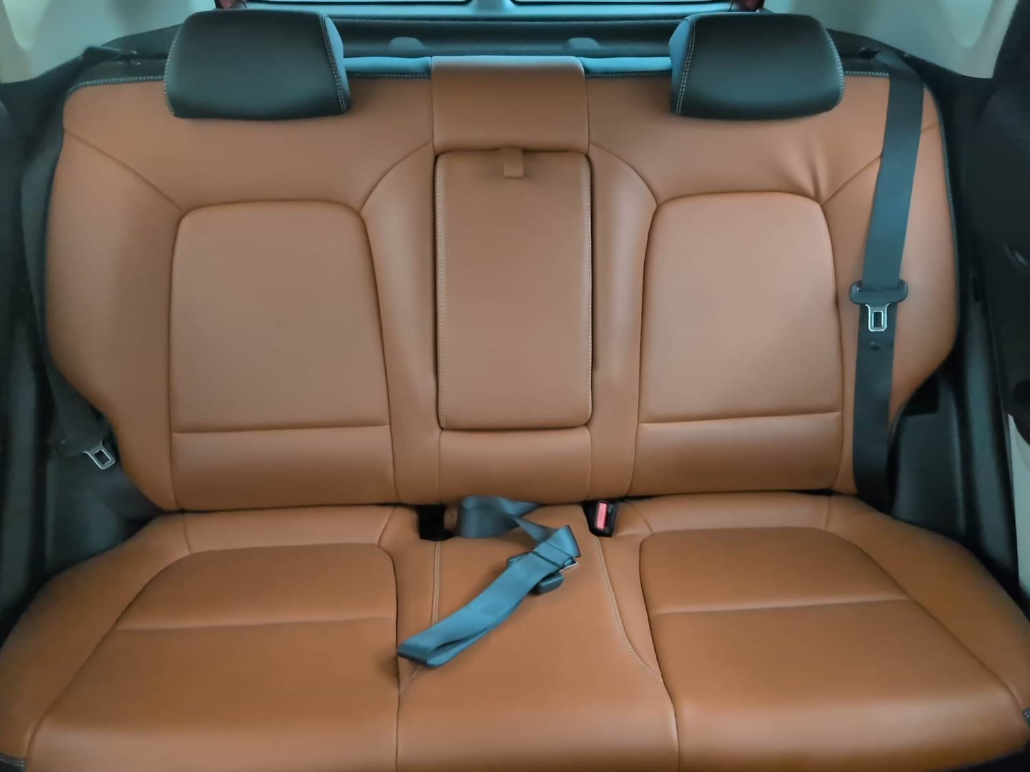 Used 2022 Kia Sonet HTX 1.5 AT Diesel Automatic interior REAR SEAT CONDITION VIEW