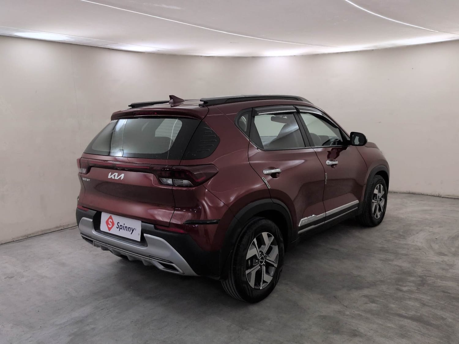 Used 2022 Kia Sonet HTX 1.5 AT Diesel Automatic exterior RIGHT REAR CORNER VIEW
