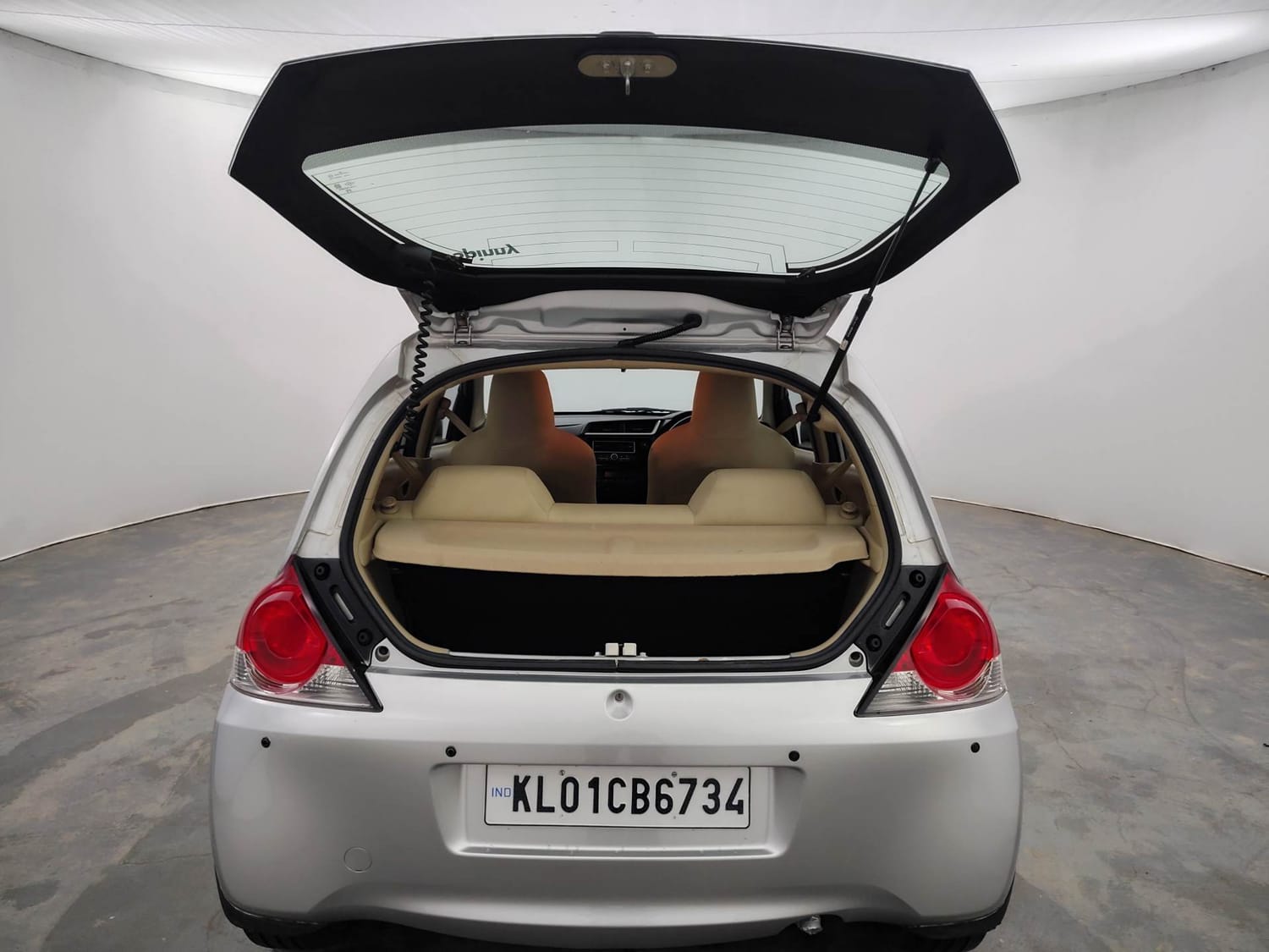 Used 2017 Honda Brio S MT Petrol Manual interior DICKY DOOR OPEN VIEW