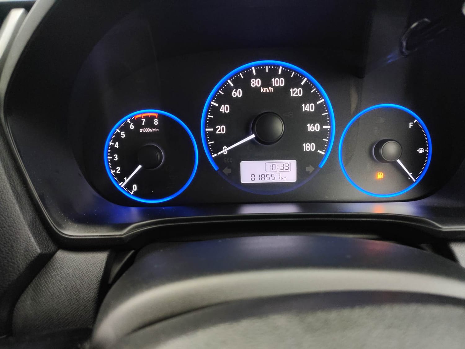 Used 2017 Honda Brio S MT Petrol Manual interior CLUSTERMETER VIEW