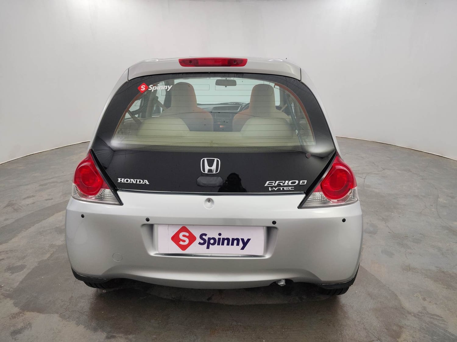 Used 2017 Honda Brio S MT Petrol Manual exterior BACK VIEW