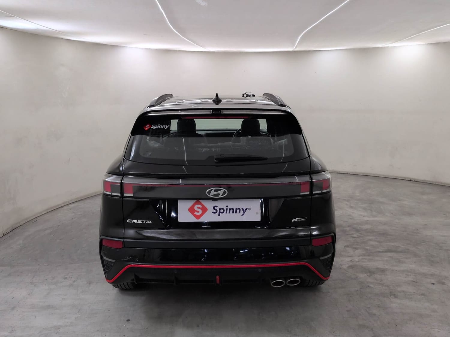Used 2024 Hyundai Creta N-Line N10 1.5 Turbo MT Petrol Manual exterior BACK VIEW