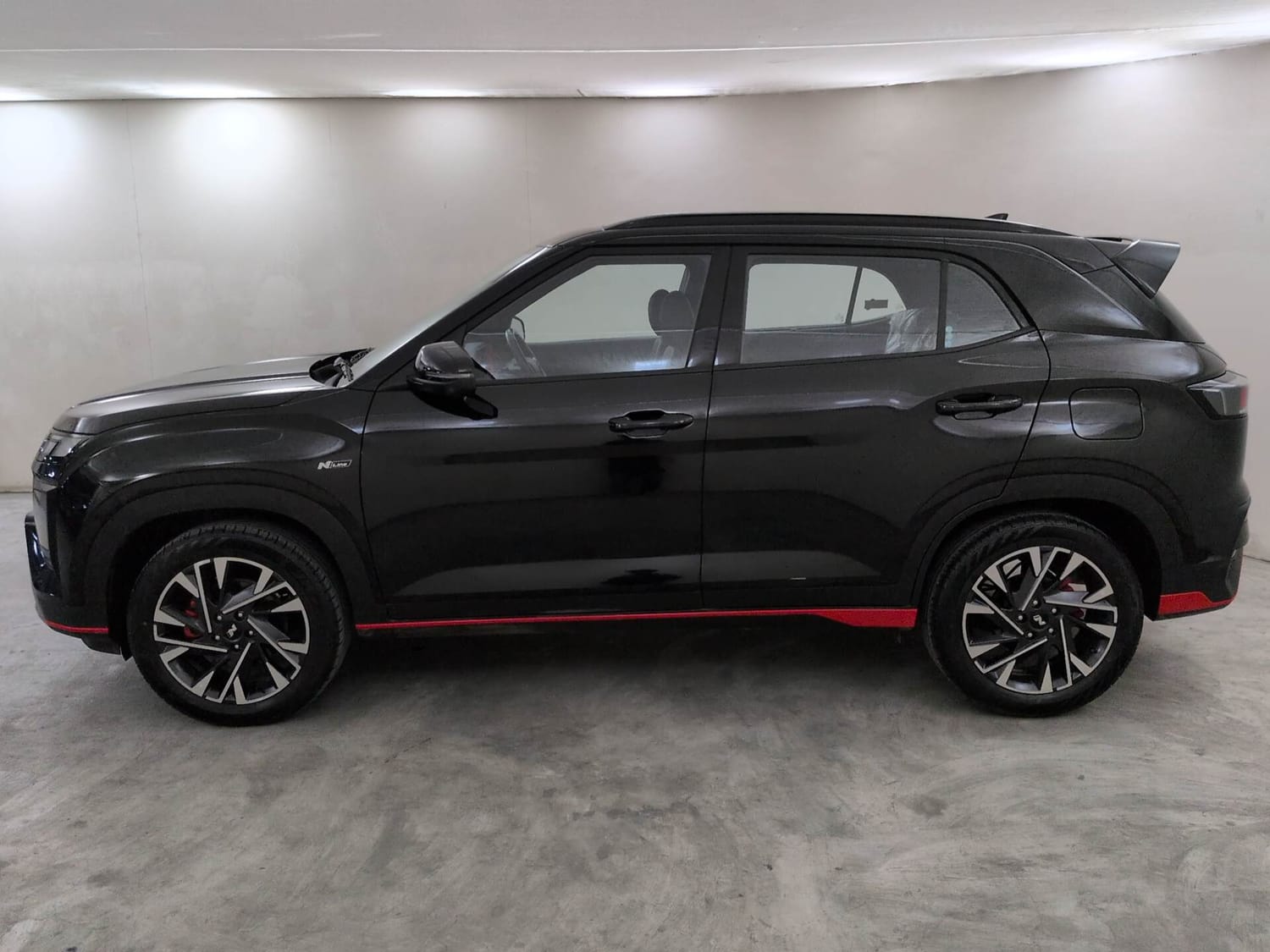 Used 2024 Hyundai Creta N-Line N10 1.5 Turbo MT Petrol Manual exterior LEFT SIDE VIEW