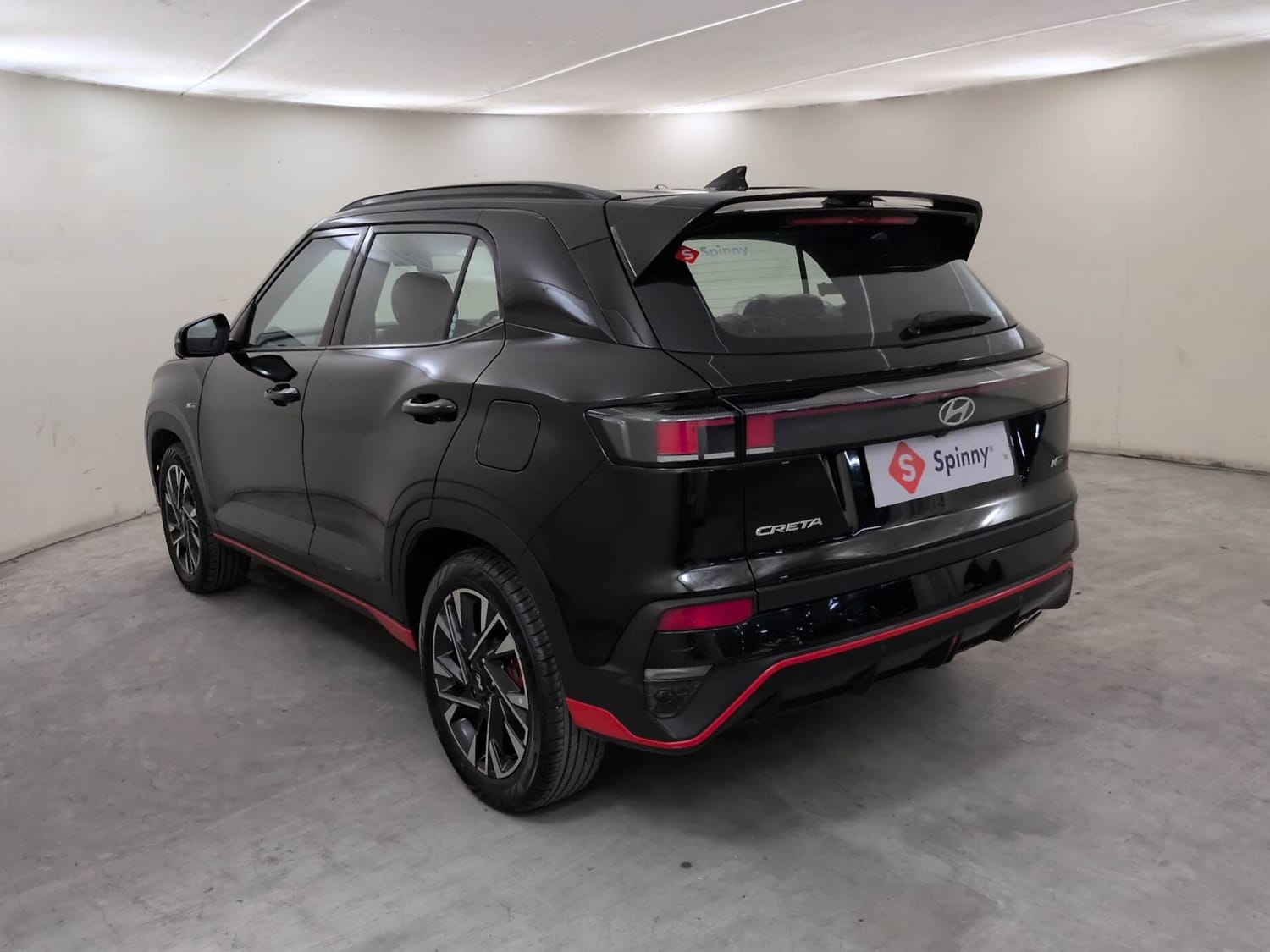 Used 2024 Hyundai Creta N-Line N10 1.5 Turbo MT Petrol Manual exterior LEFT REAR CORNER VIEW