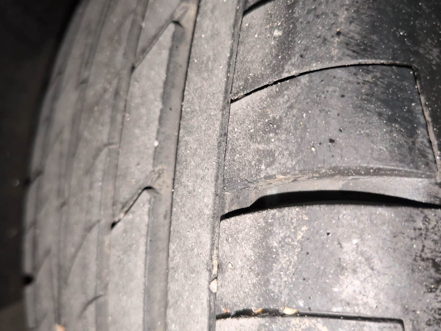 Used 2024 Hyundai Creta N-Line N10 1.5 Turbo MT Petrol Manual tyres RIGHT REAR TYRE TREAD VIEW