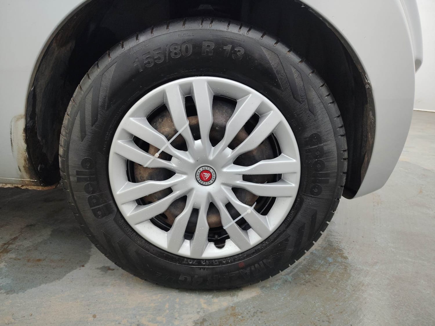 Used 2016 Datsun Redi-GO T (O) Petrol Manual tyres RIGHT FRONT TYRE RIM VIEW