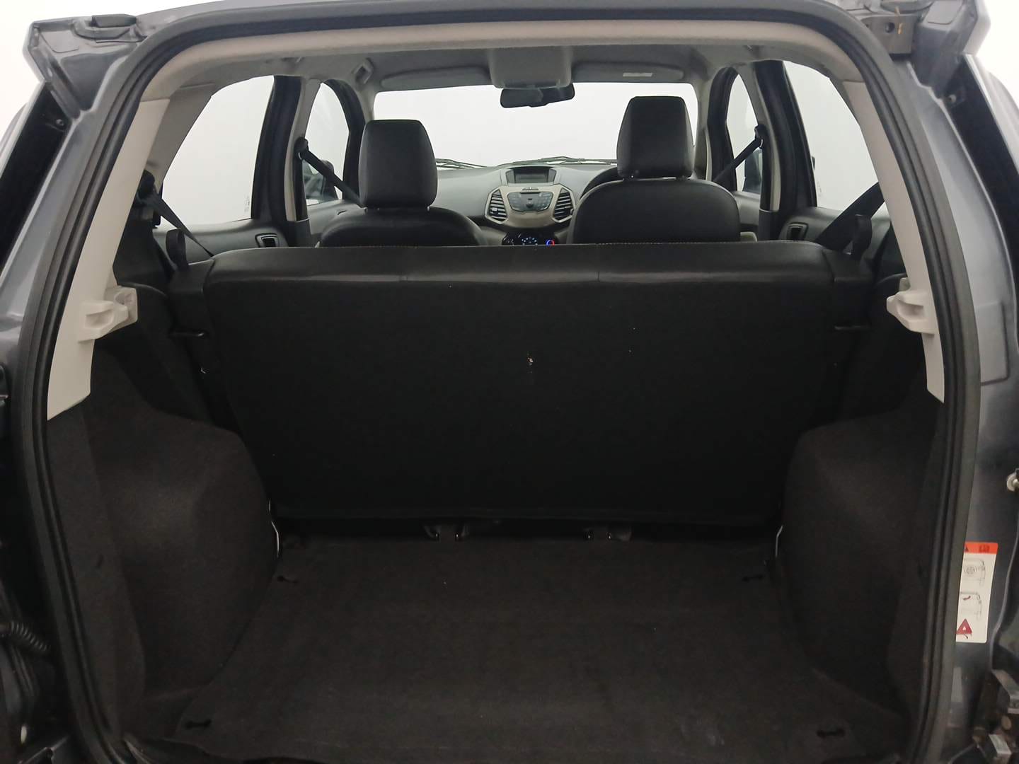 Used 2017 Ford EcoSport Ambiente 1.5L Ti-VCT Petrol Manual interior DICKY INSIDE VIEW