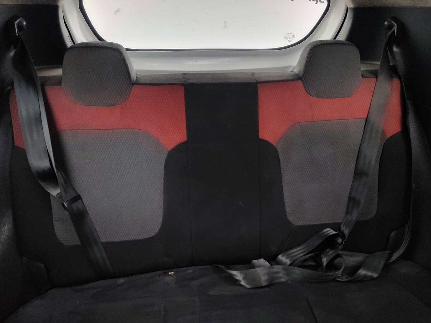 Used 2016 Renault Kwid RXT Petrol Manual interior REAR SEAT CONDITION VIEW