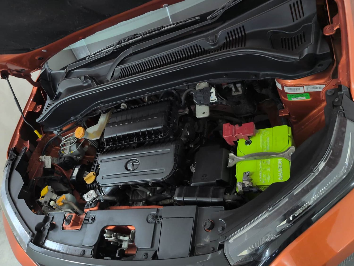 Used 2021 Tata Punch Adventure MT Petrol Manual engine ENGINE LEFT SIDE VIEW