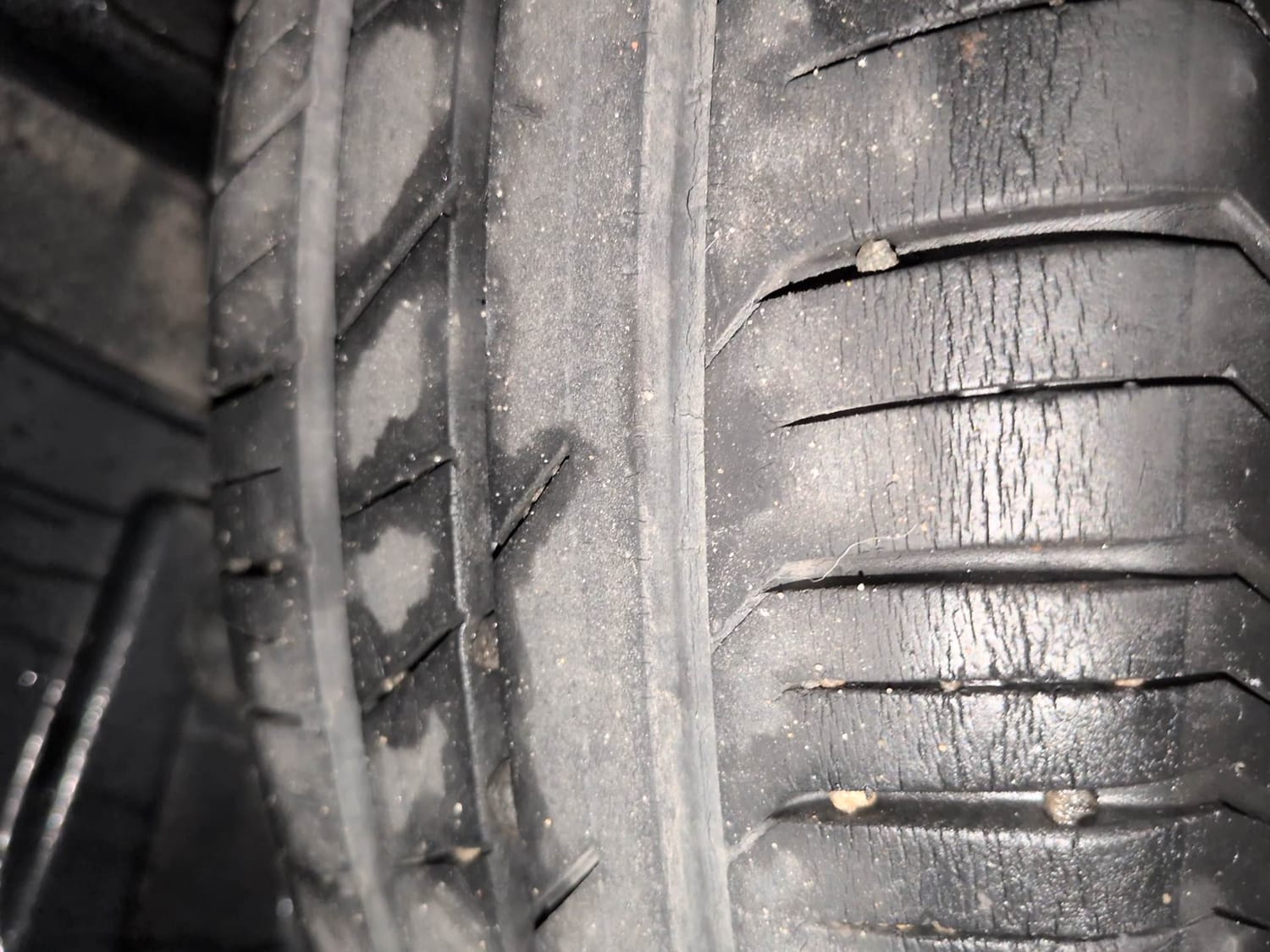 Used 2021 Tata Punch Adventure MT Petrol Manual tyres LEFT REAR TYRE TREAD VIEW