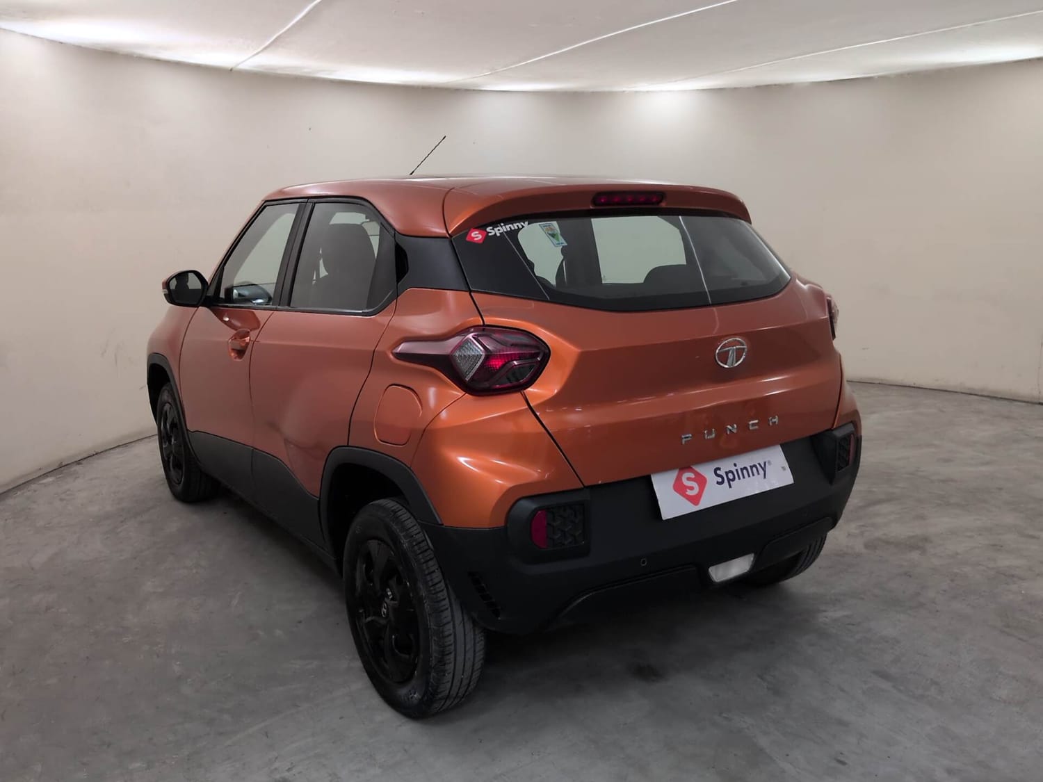 Used 2021 Tata Punch Adventure MT Petrol Manual exterior LEFT REAR CORNER VIEW