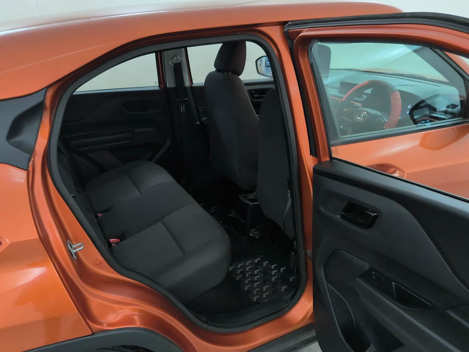 Used 2021 Tata Punch Adventure MT Petrol Manual interior RIGHT SIDE REAR DOOR CABIN VIEW