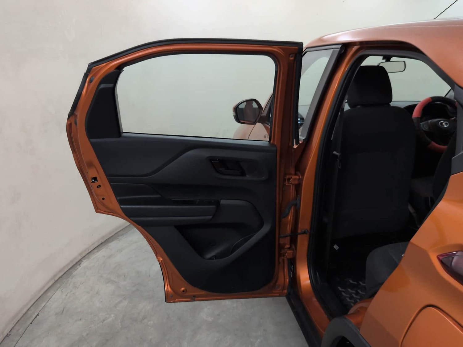 Used 2021 Tata Punch Adventure MT Petrol Manual interior LEFT REAR DOOR OPEN VIEW