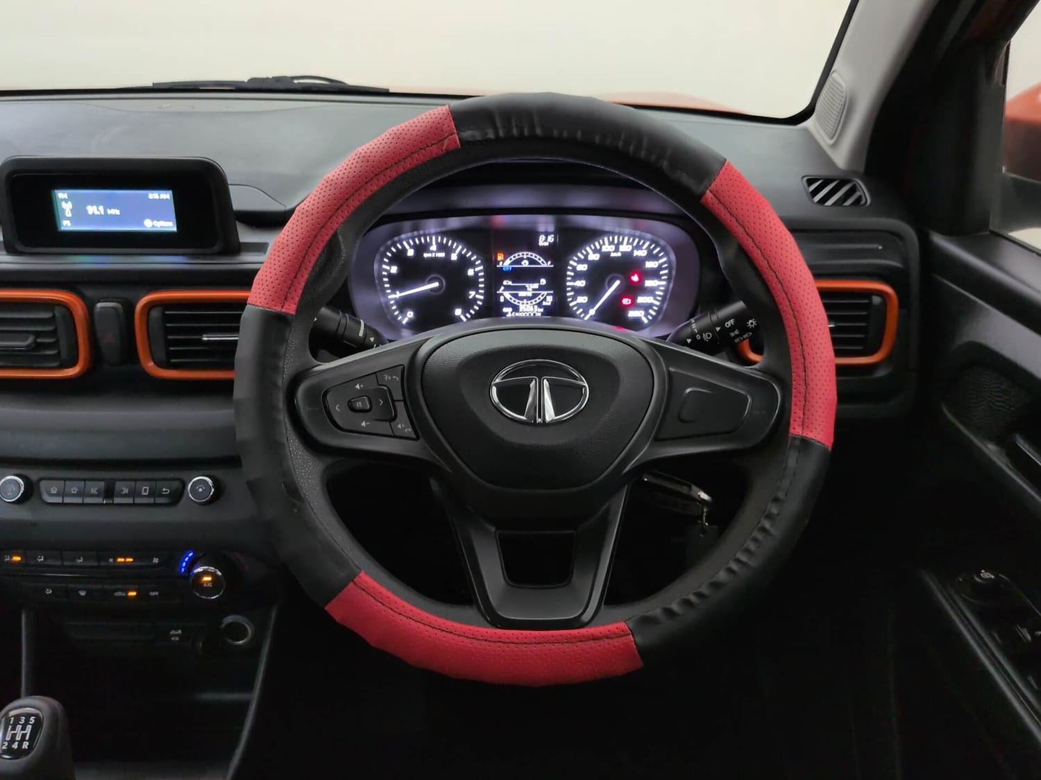 Used 2021 Tata Punch Adventure MT Petrol Manual interior STEERING VIEW