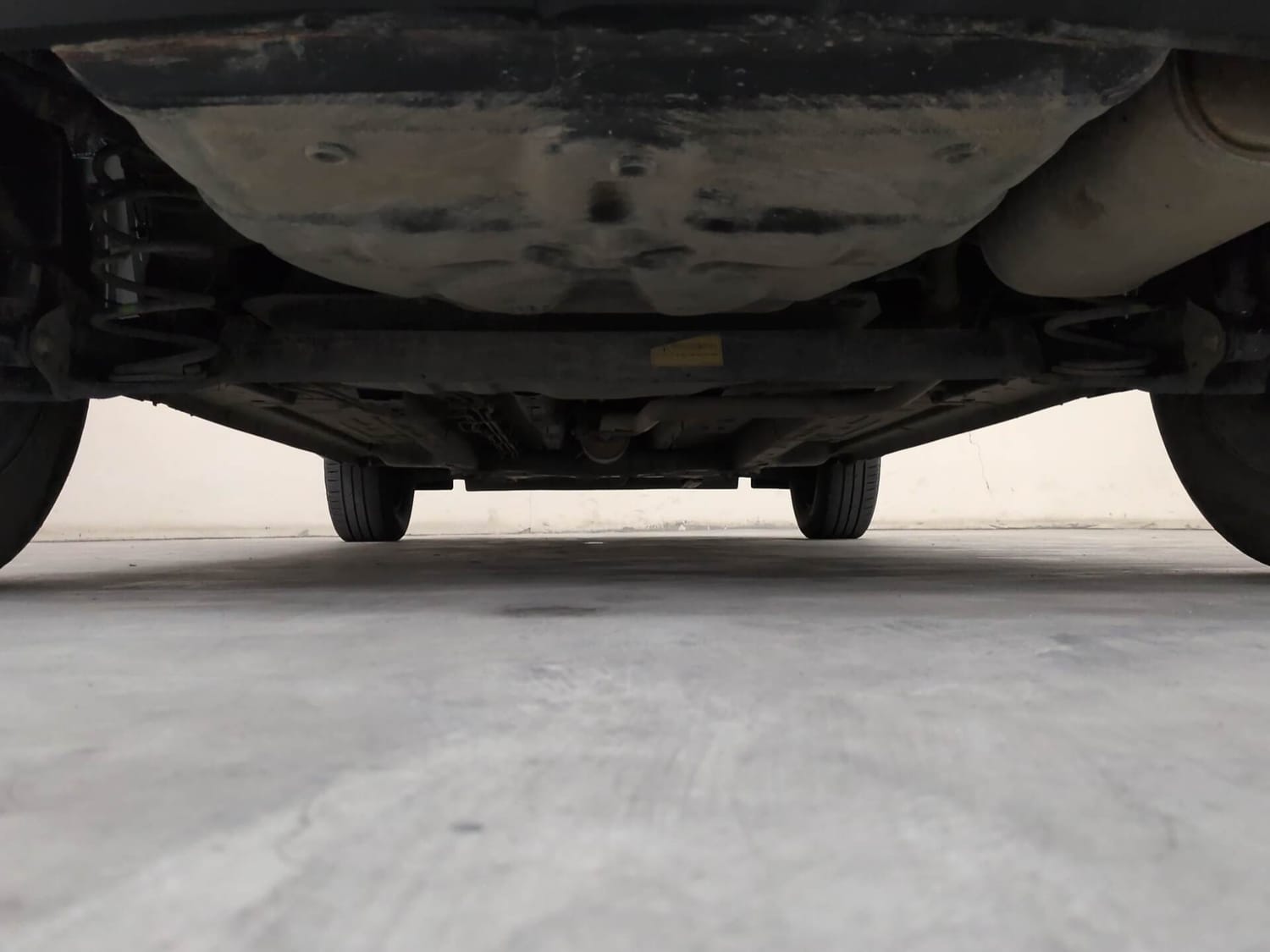 Used 2021 Tata Punch Adventure MT Petrol Manual extra REAR UNDERBODY VIEW (TAKEN FROM REAR)