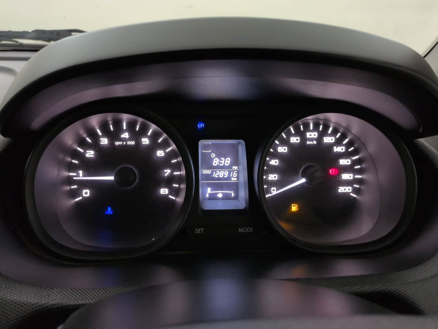 Used 2017 Tata Tiago Revotorq XT Diesel Manual interior CLUSTERMETER VIEW