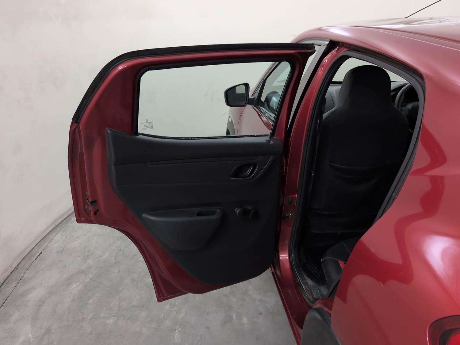 Used 2016 Renault Kwid RXT Petrol Manual interior LEFT REAR DOOR OPEN VIEW