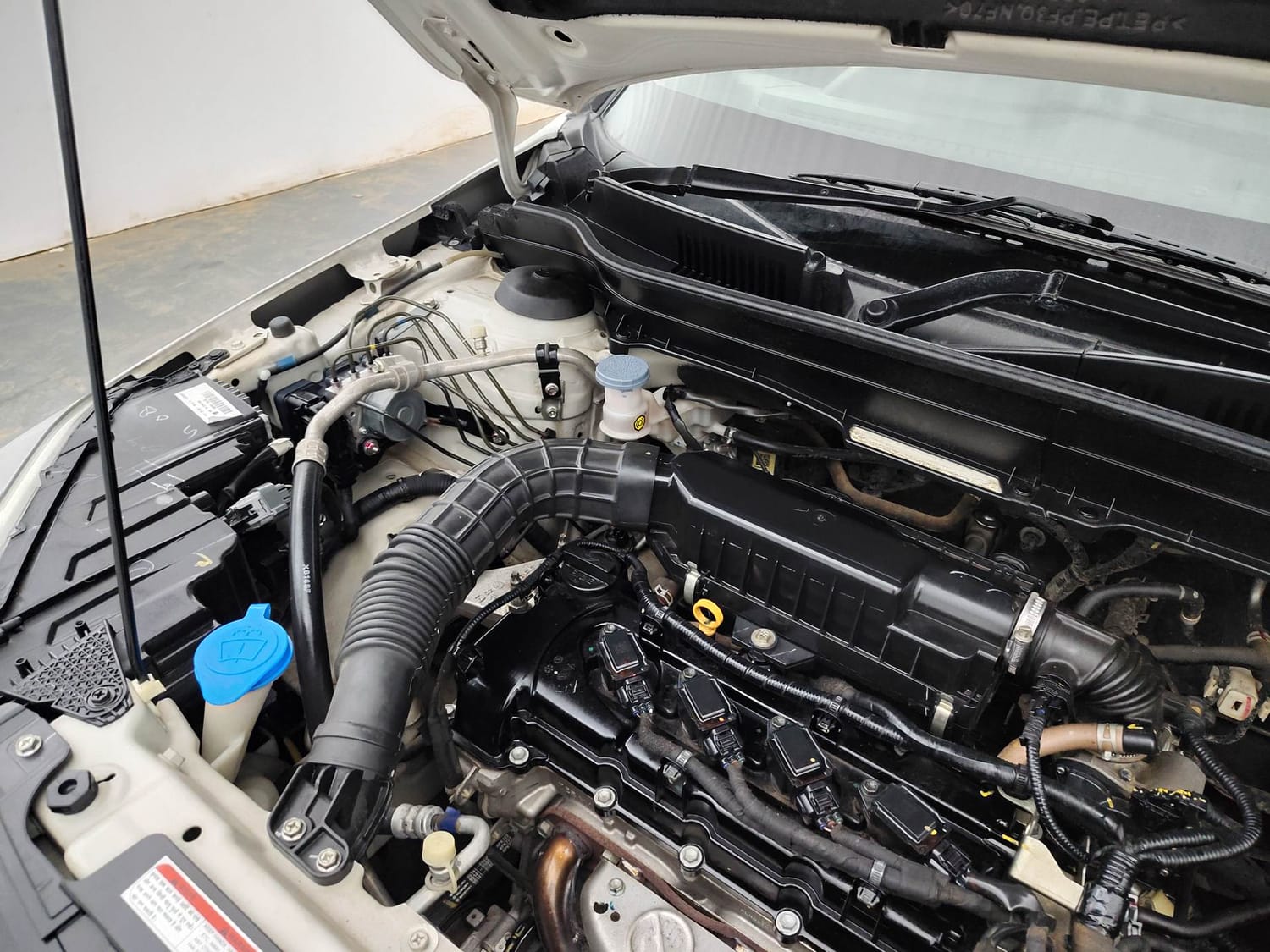 Used 2021 maruti-suzuki Vitara Brezza ZXi Plus Petrol Manual engine ENGINE RIGHT SIDE HINGE & APRON VIEW