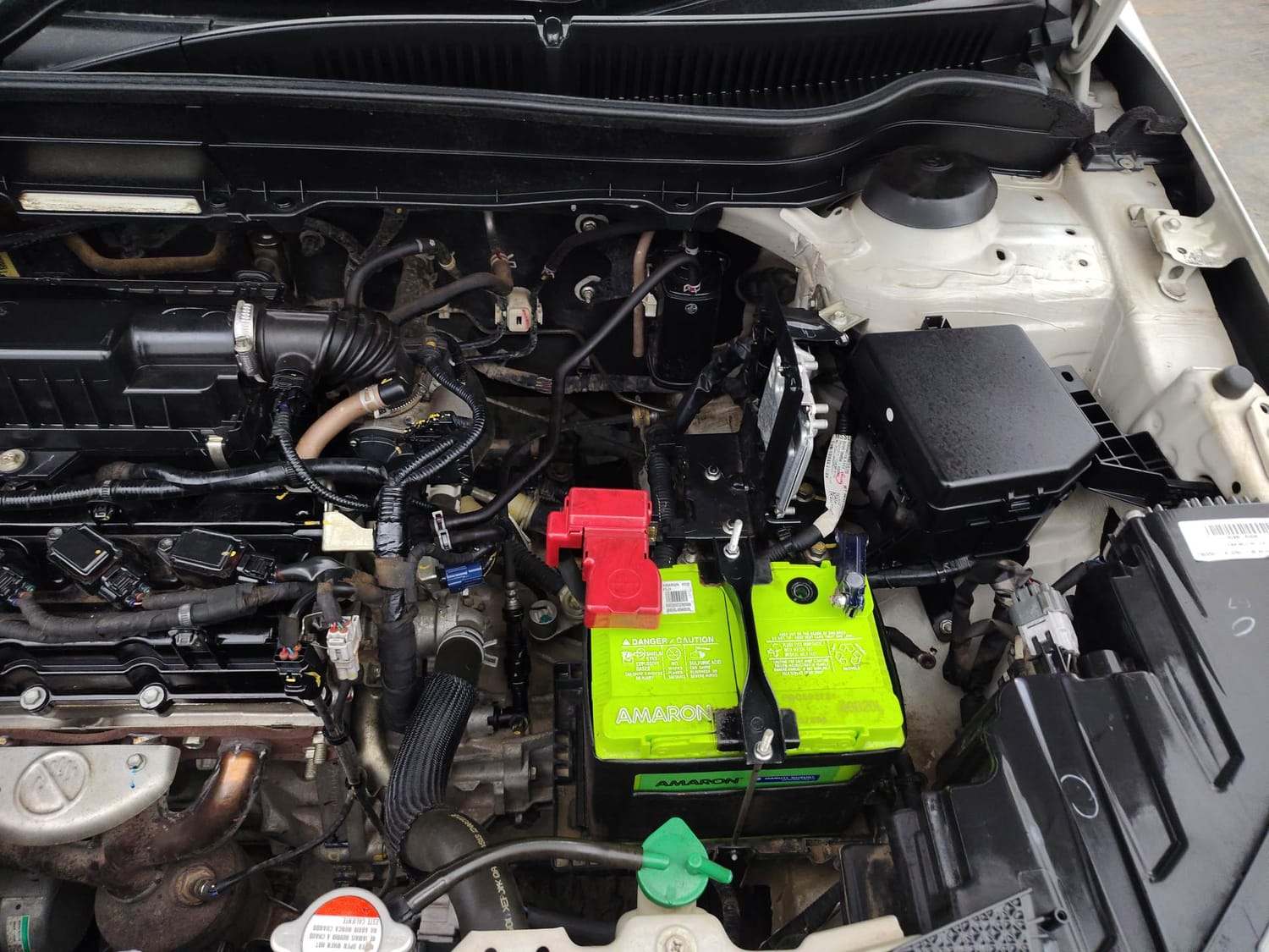 Used 2021 maruti-suzuki Vitara Brezza ZXi Plus Petrol Manual engine ENGINE LEFT SIDE VIEW