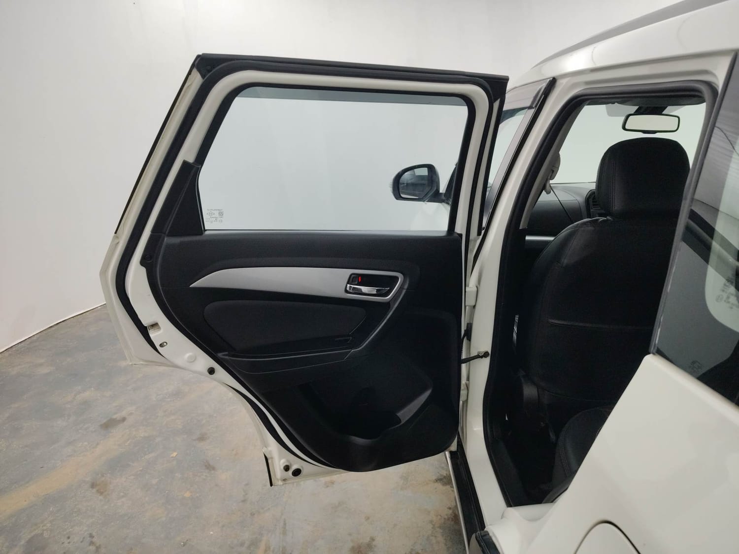 Used 2021 maruti-suzuki Vitara Brezza ZXi Plus Petrol Manual interior LEFT REAR DOOR OPEN VIEW