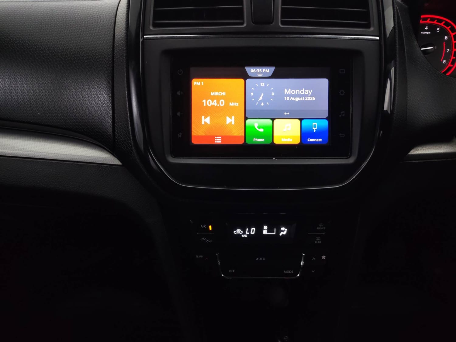 Used 2021 maruti-suzuki Vitara Brezza ZXi Plus Petrol Manual interior MUSIC SYSTEM & AC CONTROL VIEW