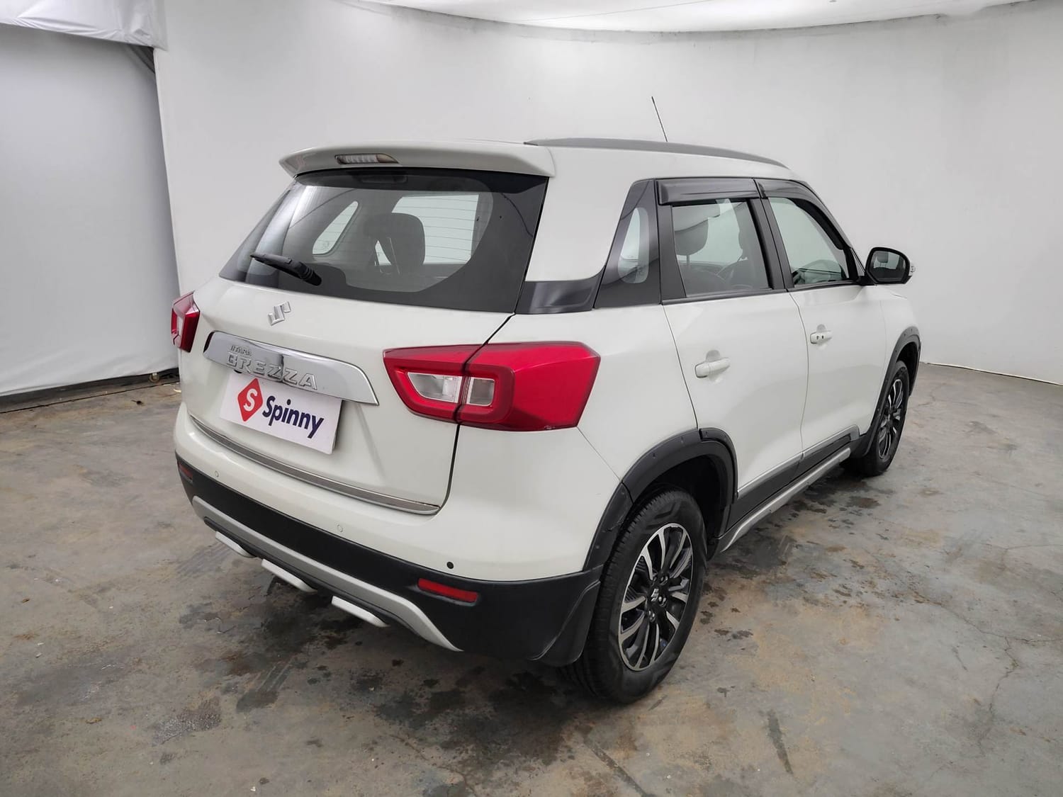 Used 2021 maruti-suzuki Vitara Brezza ZXi Plus Petrol Manual exterior RIGHT REAR CORNER VIEW