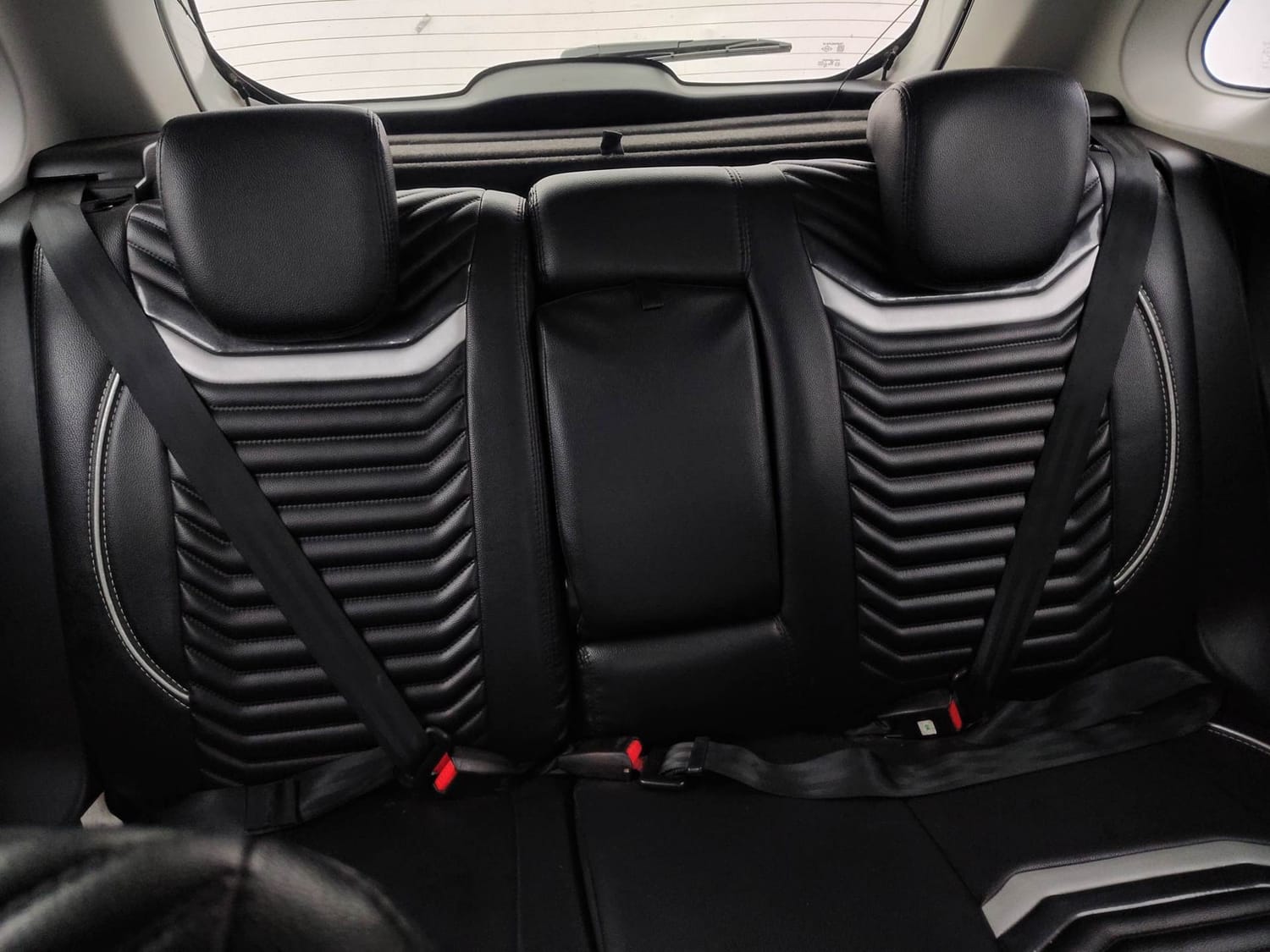 Used 2021 maruti-suzuki Vitara Brezza ZXi Plus Petrol Manual interior REAR SEAT CONDITION VIEW