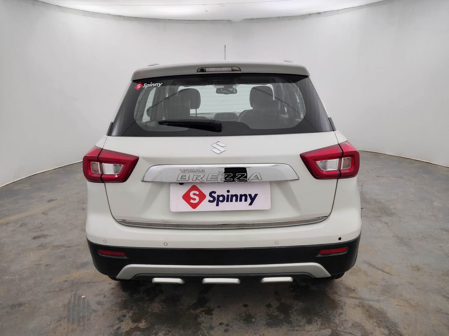 Used 2021 maruti-suzuki Vitara Brezza ZXi Plus Petrol Manual exterior BACK VIEW