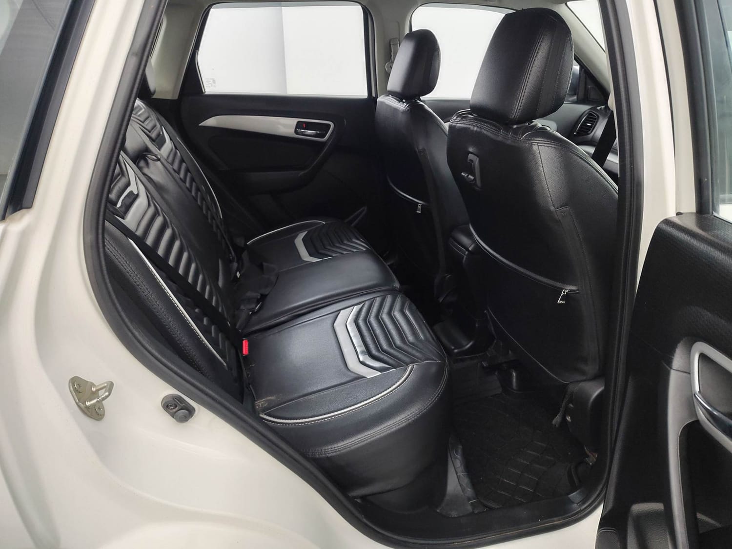 Used 2021 maruti-suzuki Vitara Brezza ZXi Plus Petrol Manual interior RIGHT SIDE REAR DOOR CABIN VIEW