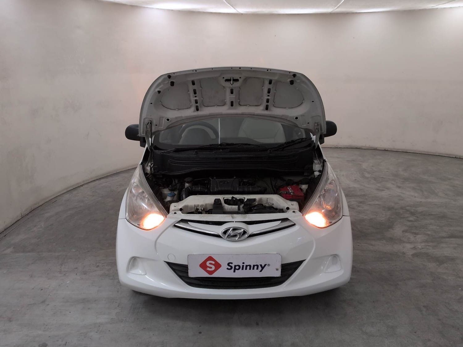 Used 2015 Hyundai Eon D-Lite + Petrol Manual engine ENGINE & BONNET OPEN FRONT VIEW