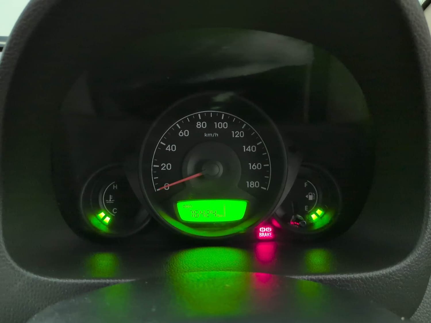 Used 2015 Hyundai Eon D-Lite + Petrol Manual interior CLUSTERMETER VIEW