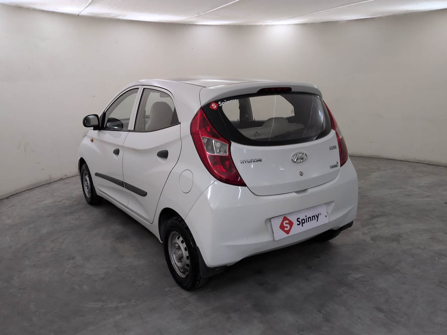 Used 2015 Hyundai Eon D-Lite + Petrol Manual exterior LEFT REAR CORNER VIEW