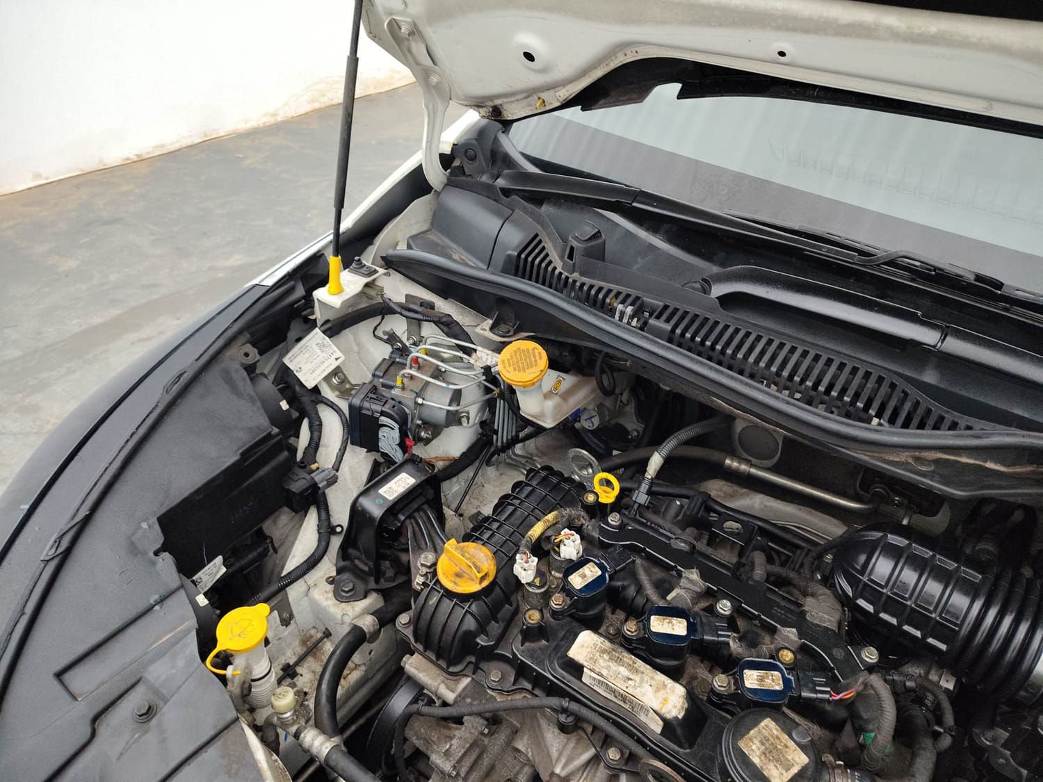 Used 2023 Tata Altroz XTA Petrol Petrol Automatic engine ENGINE RIGHT SIDE HINGE & APRON VIEW