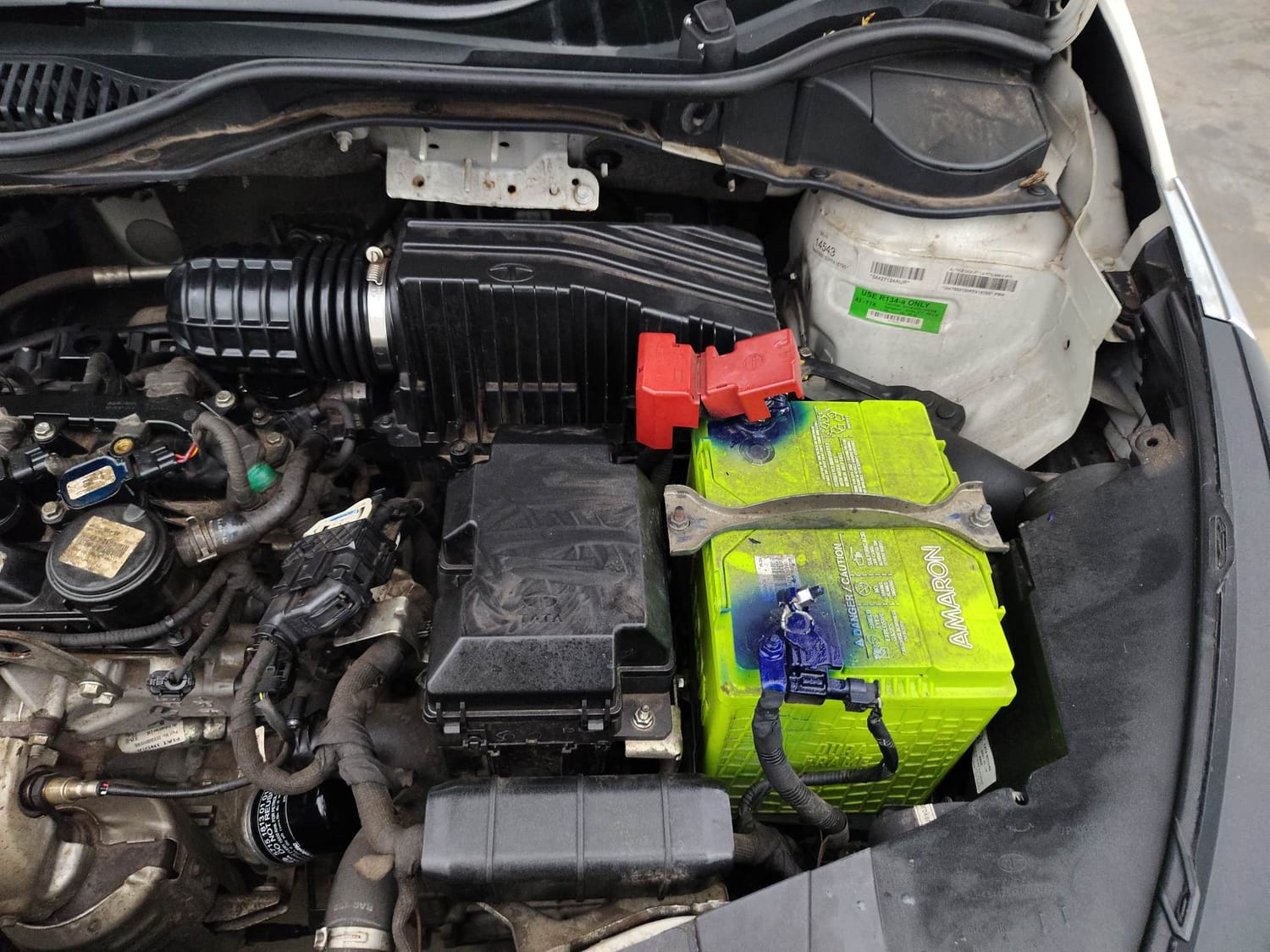 Used 2023 Tata Altroz XTA Petrol Petrol Automatic engine ENGINE LEFT SIDE VIEW
