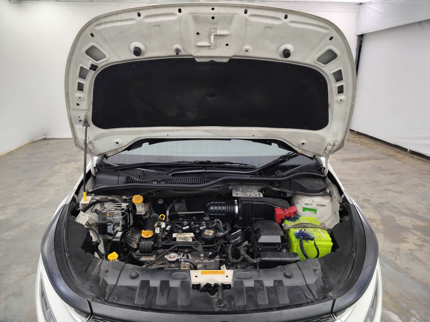 Used 2023 Tata Altroz XTA Petrol Petrol Automatic engine ENGINE & BONNET OPEN FRONT VIEW
