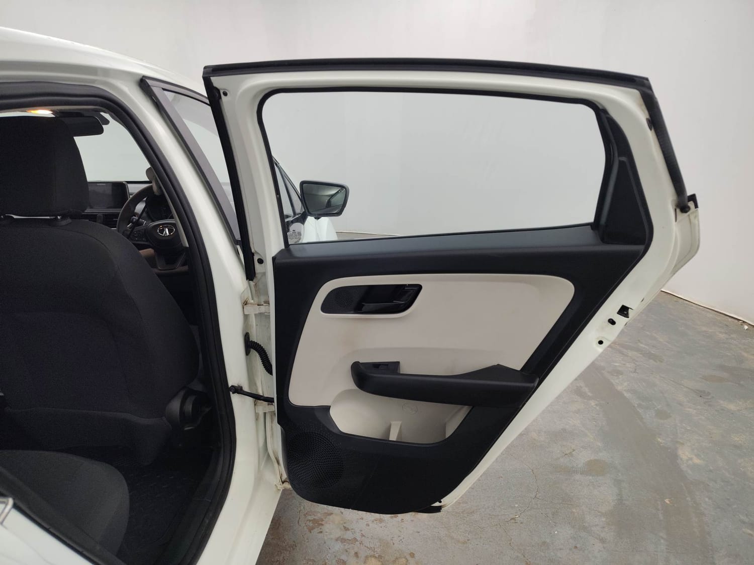 Used 2023 Tata Altroz XTA Petrol Petrol Automatic interior RIGHT REAR DOOR OPEN VIEW