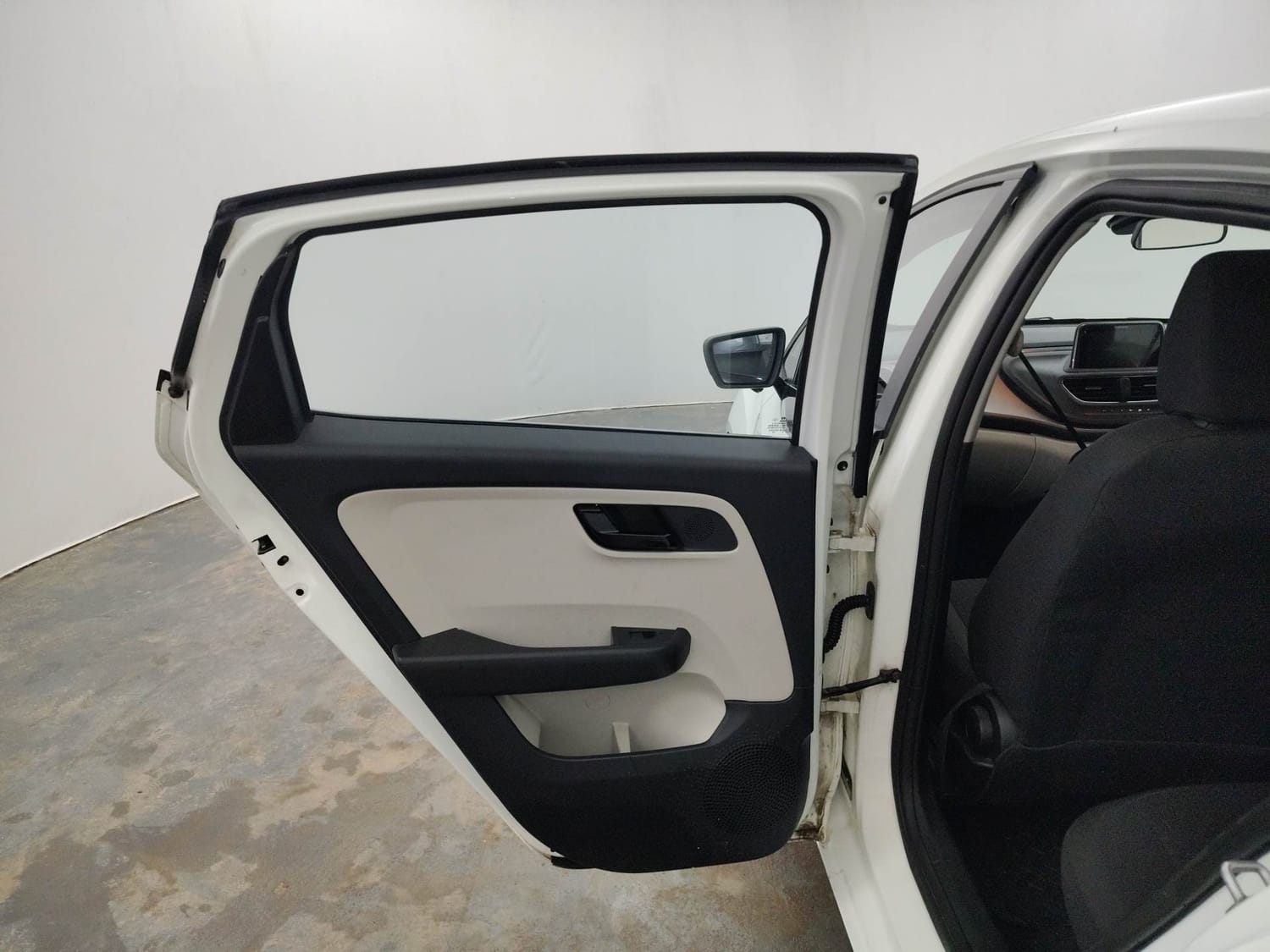 Used 2023 Tata Altroz XTA Petrol Petrol Automatic interior LEFT REAR DOOR OPEN VIEW
