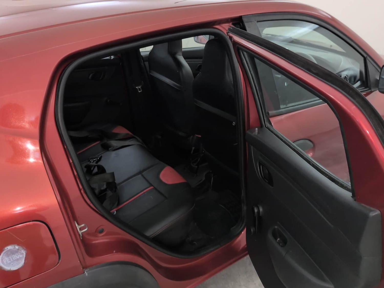 Used 2016 Renault Kwid 1.0 RXT Petrol Manual interior RIGHT SIDE REAR DOOR CABIN VIEW