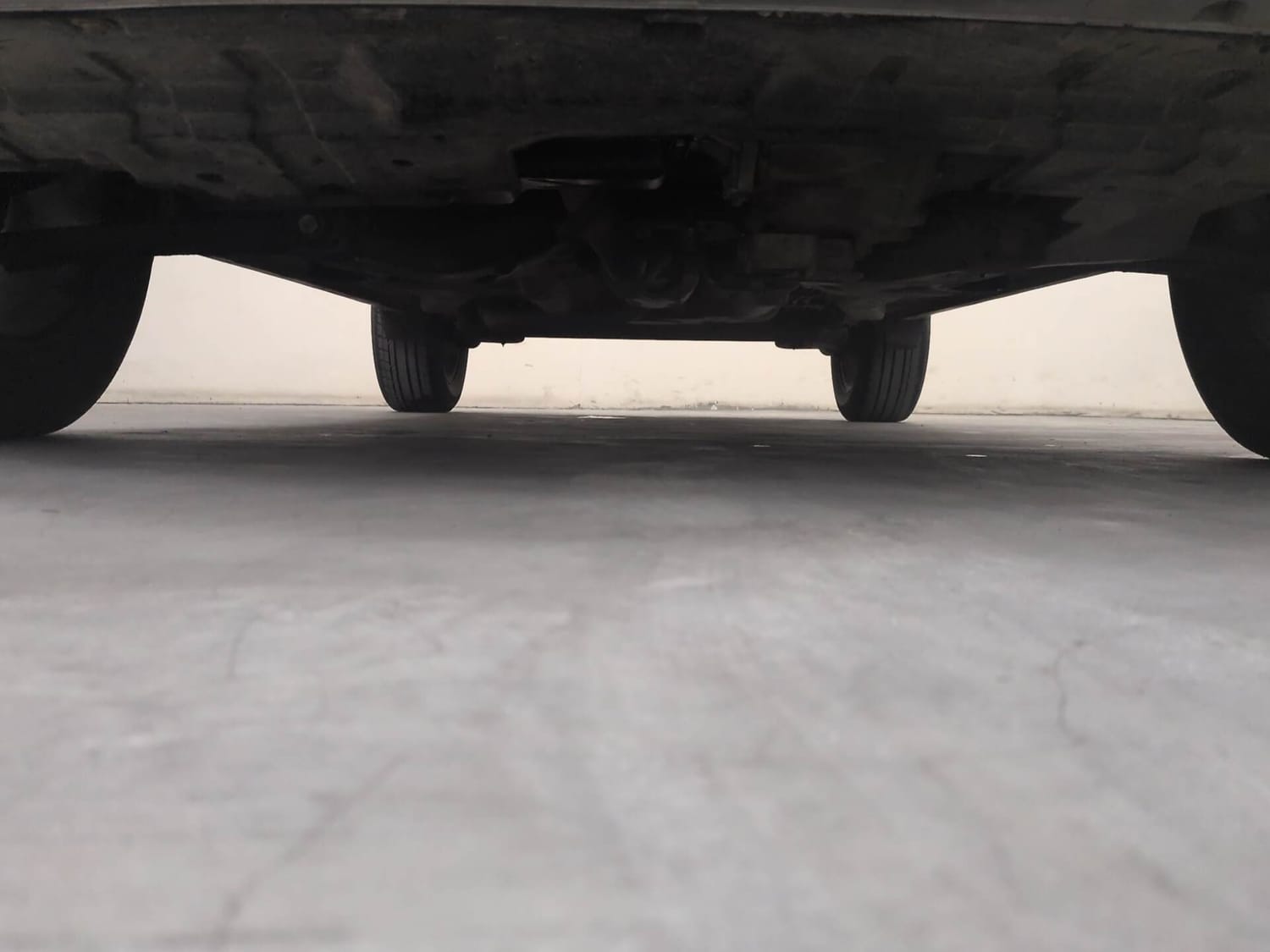 Used 2023 Tata Nexon Creative Plus S 1.5 Revotorq Diesel 6MT DT Diesel Manual extra FRONT LEFT UNDERBODY VIEW