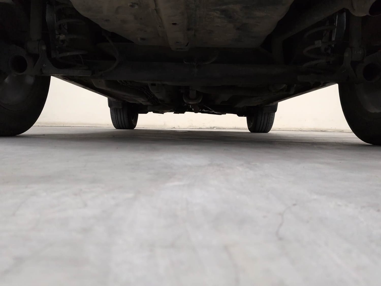 Used 2023 Tata Nexon Creative Plus S 1.5 Revotorq Diesel 6MT DT Diesel Manual extra REAR UNDERBODY VIEW (TAKEN FROM REAR)
