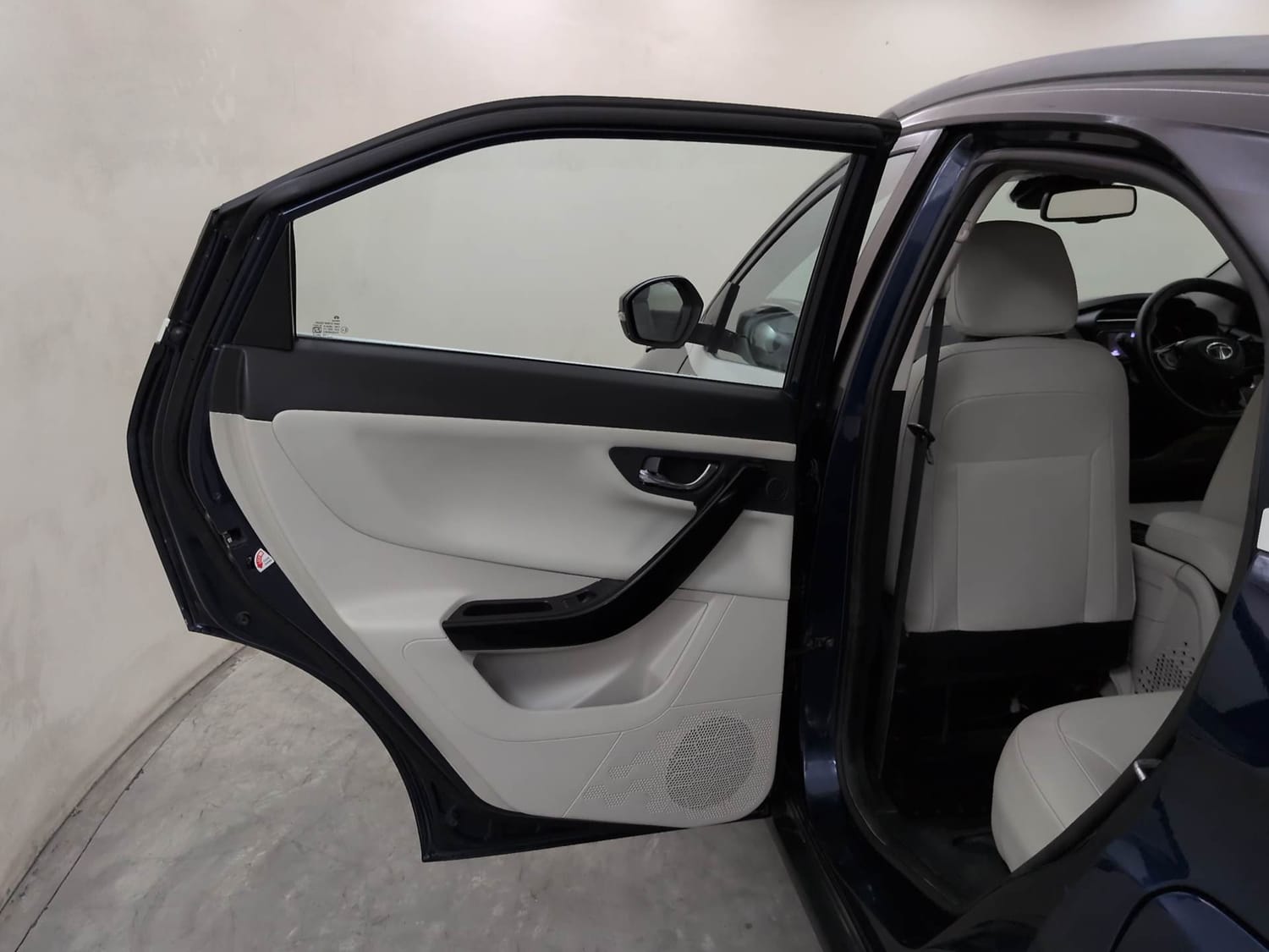 Used 2023 Tata Nexon Creative Plus S 1.5 Revotorq Diesel 6MT DT Diesel Manual interior LEFT REAR DOOR OPEN VIEW