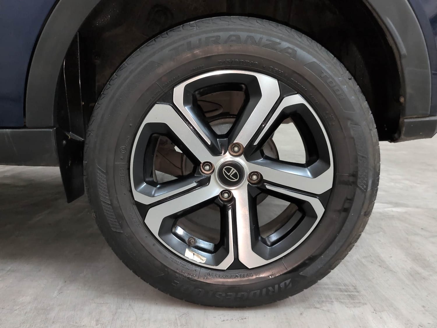 Used 2023 Tata Nexon Creative Plus S 1.5 Revotorq Diesel 6MT DT Diesel Manual tyres LEFT REAR TYRE RIM VIEW