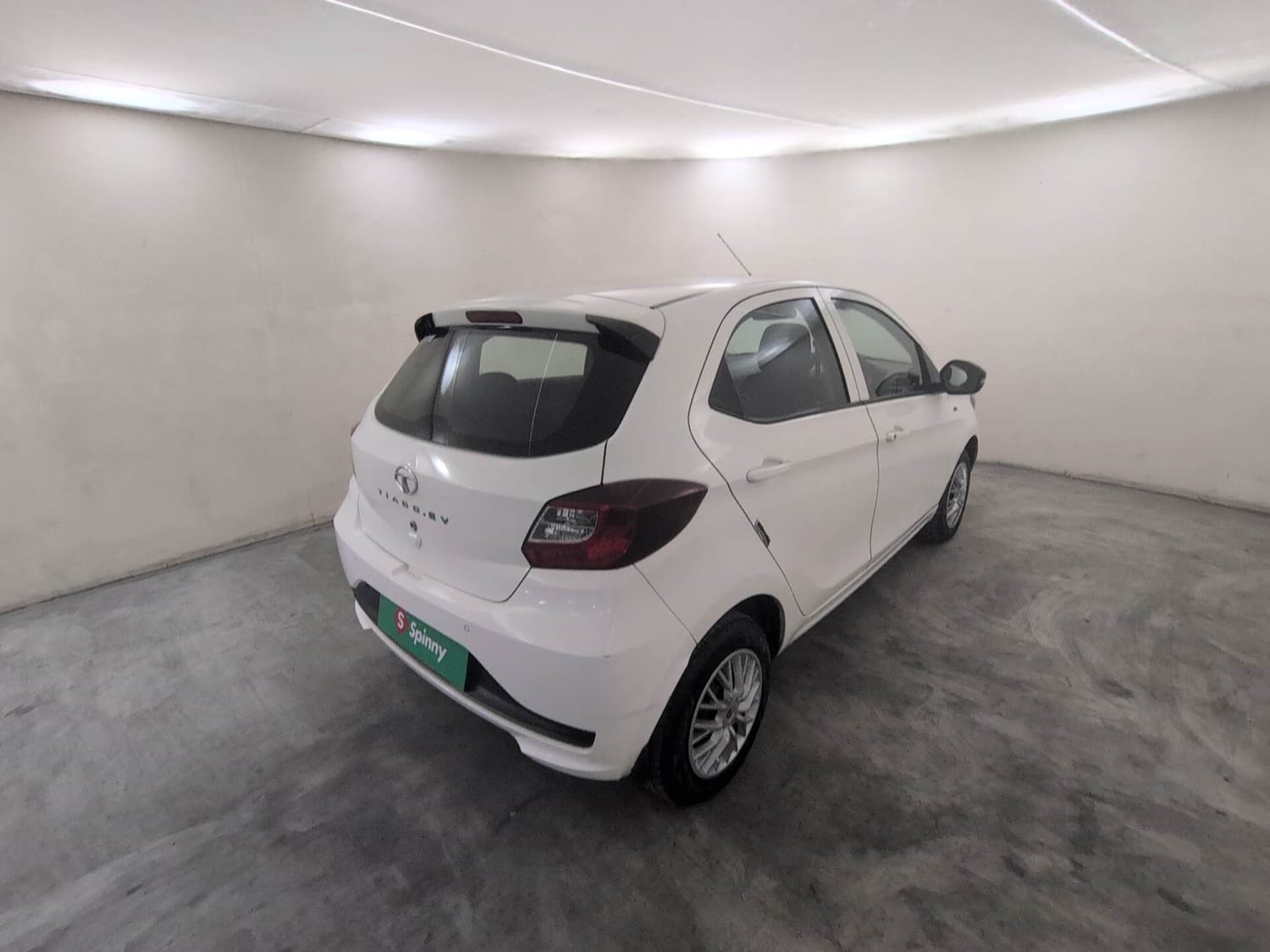 Used 2023 Tata Tiago EV XT Medium Range Electric Automatic exterior RIGHT REAR CORNER VIEW