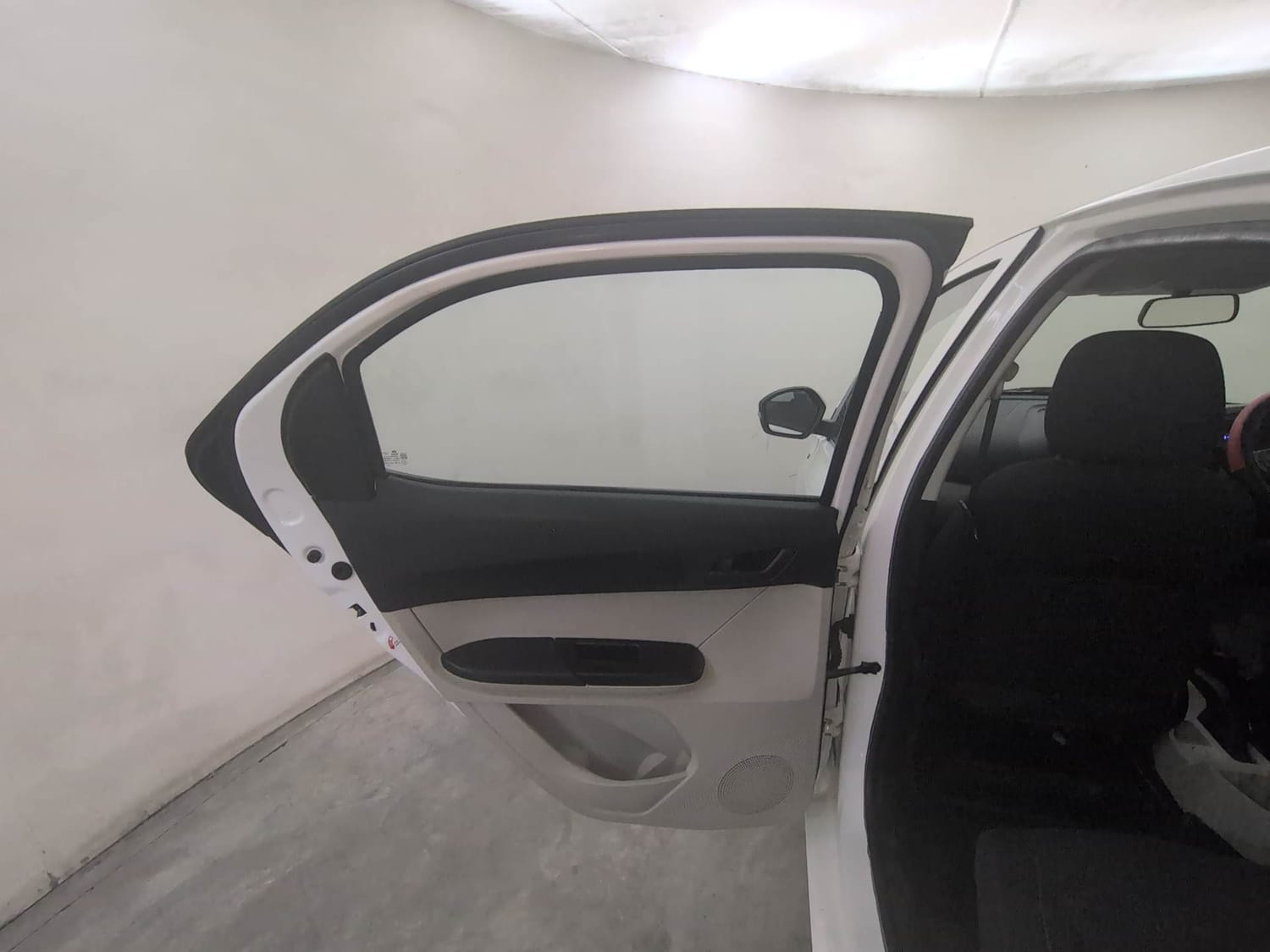 Used 2023 Tata Tiago EV XT Medium Range Electric Automatic interior LEFT REAR DOOR OPEN VIEW