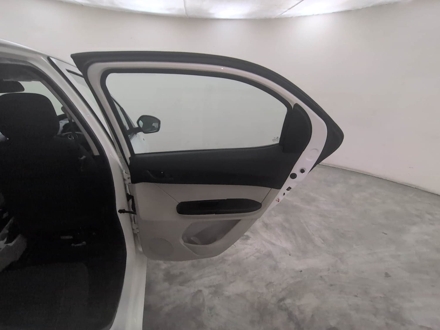 Used 2023 Tata Tiago EV XT Medium Range Electric Automatic interior RIGHT REAR DOOR OPEN VIEW