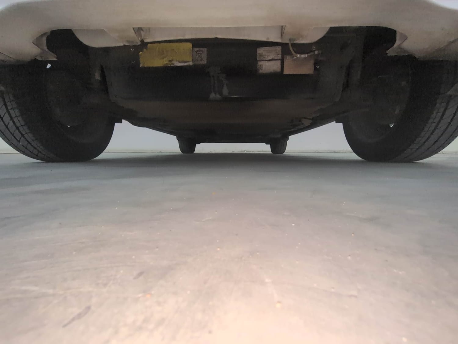 Used 2023 Tata Tiago EV XT Medium Range Electric Automatic extra REAR UNDERBODY VIEW (TAKEN FROM REAR)